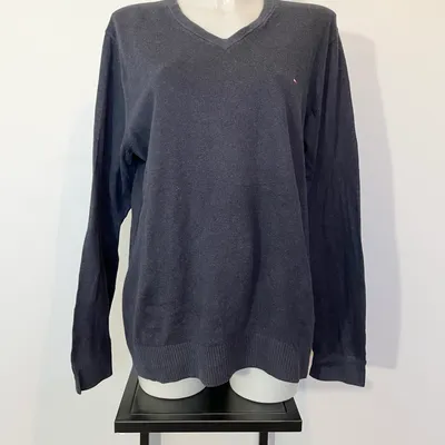 Pull bleu Tommy Hilfiger 
